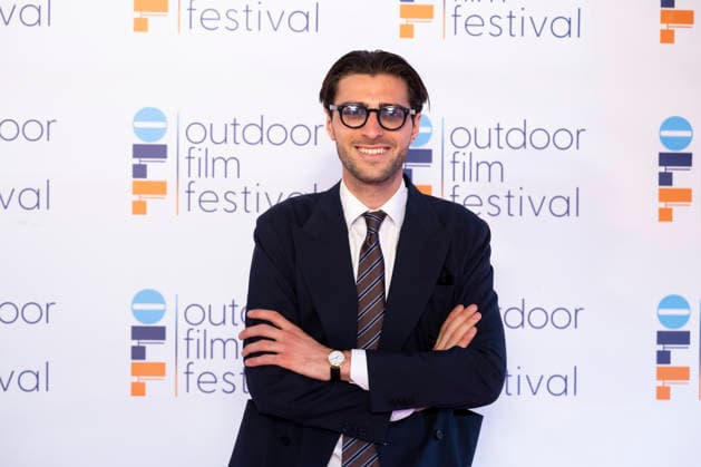 July 2, 2026, San Valentino Torio, Salerno, Italy: Giuliano Squitieri, founder of the Outdoor Film Festival, attends the photocall during the Outdoor Film Festival 2026 in San Valentino Torio, Salerno, Italy, on July 2, 2026. San Valentino Torio Italy  - ZUMAl175 20260702_zip_l175_009 Copyright: xFrancescoxLucianox
