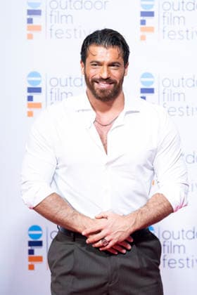 July 2, 2026, San Valentino Torio, Salerno, Italy: Can Yaman attends the photocall during the Outdoor Film Festival 2026 in San Valentino Torio, Salerno, Italy, on July 2, 2026. San Valentino Torio Italy - ZUMAl175 20260702_zip_l175_064 Copyright: xFrancescoxLucianox