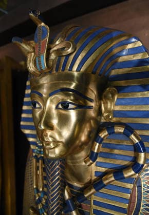 Toutankhamon Reconstruction Spectacular At Porte du Versailles - Paris Toutankhamon, Reconstition spectacular his tomb and his treasures of Pharaon at Porte du Versailles in Paris, France on July 2, 2026. Photo by Alain Apaydin ABACAPRESS.COM Paris Ile-de-France France  Copyright: xApaydinxAlain ABACAx