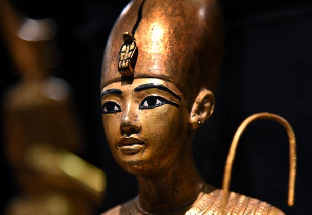 Toutankhamon Reconstruction Spectacular At Porte du Versailles - Paris Toutankhamon, Reconstition spectacular his tomb and his treasures of Pharaon at Porte du Versailles in Paris, France on July 2, 2026. Photo by Alain Apaydin ABACAPRESS.COM Paris Ile-de-France France  Copyright: xApaydinxAlain ABACAx