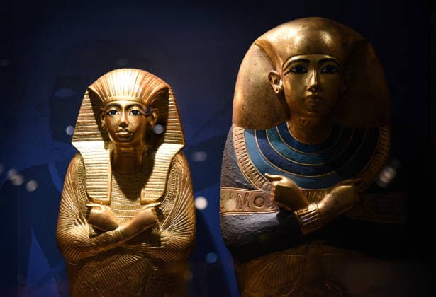 Toutankhamon Reconstruction Spectacular At Porte du Versailles - Paris Toutankhamon, Reconstition spectacular his tomb and his treasures of Pharaon at Porte du Versailles in Paris, France on July 2, 2026. Photo by Alain Apaydin ABACAPRESS.COM Paris Ile-de-France France  Copyright: xApaydinxAlain ABACAx