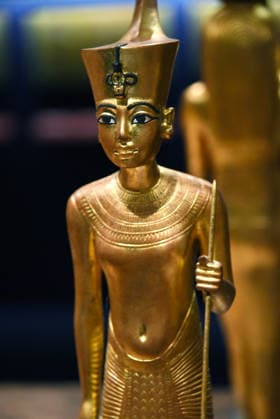 Toutankhamon Reconstruction Spectacular At Porte du Versailles - Paris Toutankhamon, Reconstition spectacular his tomb and his treasures of Pharaon at Porte du Versailles in Paris, France on July 2, 2026. Photo by Alain Apaydin ABACAPRESS.COM Paris Ile-de-France France  Copyright: xApaydinxAlain ABACAx