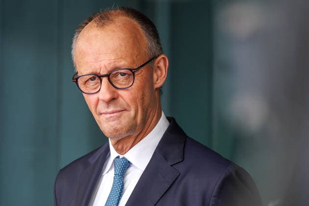 Pressebegegnung des Bundeskanzler Friedrich Merz (CDU) mit den Staats- und Regierungschefs der drei baltischen Staaten im Bundeskanzleramt in Berlin am 03.07.2026. Berlin Berlin Deutschland Kanzleramt *** Press conference with Federal Chancellor Friedrich Merz (CDU) and the heads of state and government of the three Baltic states at the Federal Chancellery in Berlin on July 3, 2026, Berlin, Berlin, Germany, Chancellery