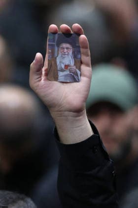 RECORD DATE NOT STATED Ceremony Ahead Of Supreme Leader Ali Khamenei funeral - Tehran This handout photograph provided by the Iranian supreme leader office (Khamenei.ir) shows mourners gathering around the coffin of Iran’s the slain Supreme leader Ali Khamenei during a ceremony ahead of his funeral in Tehran on July 2, 2026.Photo by PARSPIX ABACAPRESS.COM Terhan Iran  Copyright: xParspix ABACAx