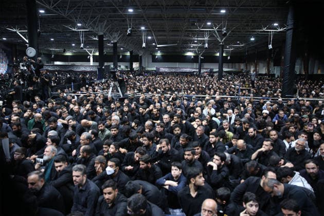 RECORD DATE NOT STATED Ceremony Ahead Of Supreme Leader Ali Khamenei funeral - Tehran This handout photograph provided by the Iranian supreme leader office (Khamenei.ir) shows mourners gathering around the coffin of Iran’s the slain Supreme leader Ali Khamenei during a ceremony ahead of his funeral in Tehran on July 2, 2026.Photo by PARSPIX ABACAPRESS.COM Terhan Iran  Copyright: xParspix ABACAx