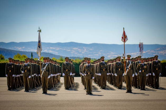 Felipe VI Presents the Royal Commissions to the 51st Class of the Non-Commissioned Officers Corps King Felipe VI presides over the ceremony to present the Royal Commissions to the 51st Class of the Non-Commissioned Officers Corps, at the General Basic Academy for Non-Commissioned Officers, on July 3, 2026, in Talarn, Lleida, Catalonia, Spain JULY 3, 2026 Kike Rincó Spain  Copyright: xKikexRinconx 7640166