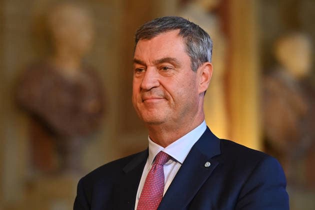 Markus SOEDER (Ministerpraesident Bayern und CSU Vorsitzender),Einzelbild,angeschnittenes Einzelmotiv,Portraet,Portrait,Porträt. Verleihung Bayerischer Verdienstorden im Antiquariat der Residenz in Muenchen am 03.07.2026. *** Markus SOEDER, Minister-President of Bavaria and CSU Chairman, single image, cropped close-up, portrait, presentation of the Bavarian Order of Merit at the Antiquariat der Residenz in Munich on July 3, 2026