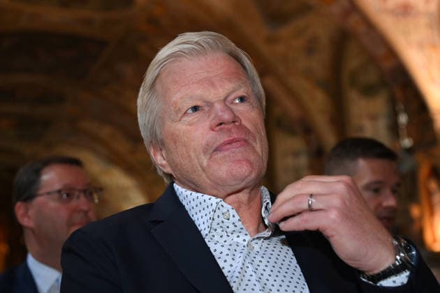 Oliver KAHN, Einzelbild,angeschnittenes Einzelmotiv,Portraet,Portrait,Porträt. Verleihung Bayerischer Verdienstorden im Antiquariat der Residenz in Muenchen am 03.07.2026. *** Oliver KAHN, single image, cropped close-up, portrait, presentation of the Bavarian Order of Merit at the Antiquariat der Residenz in Munich on July 3, 2026