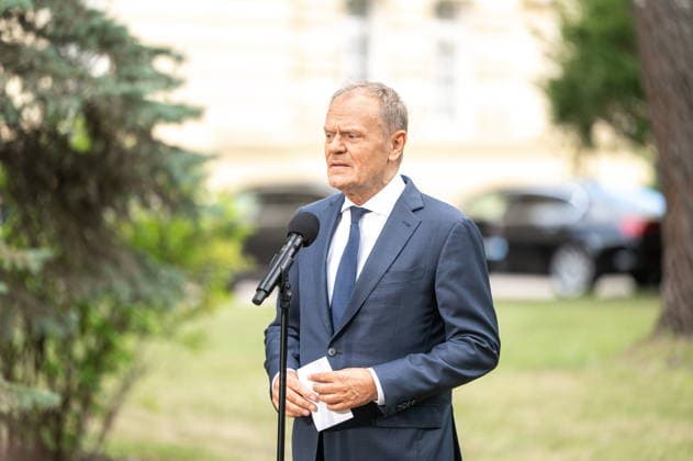 WARSZAWA 03.07.2026 Konferencja Prasowa Premiera Donalda Tuska w Warszawie fot.Kai Taller Arena Akcji NEWSPIX.PL --- Newspix.pl WARSAW, POLAND Prime Minister Donald Tusk s Press Conference in Warsaw POLAND OUT!  AA_03072026_cmr4tr79