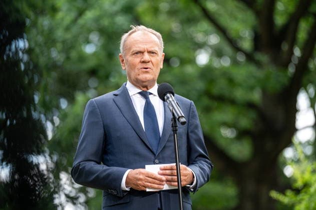WARSZAWA 03.07.2026 Konferencja Prasowa Premiera Donalda Tuska w Warszawie fot.Kai Taller Arena Akcji NEWSPIX.PL --- Newspix.pl WARSAW, POLAND Prime Minister Donald Tusk s Press Conference in Warsaw POLAND OUT!  AA_03072026_cmr4tt0i