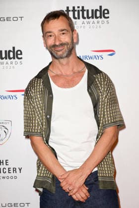 Celebrities attending the Attitude Pride Awards at The Chancery Rosewood in central London Featuring: Charlie Condou Where: London, United Kingdom When: 03 Jul 2026 Credit: Cover Images EDITORIAL USE ONLY. NOT FOR USE BY NEWSPAPERS BASED IN THE UK. Copyright: xx coverimg55826385