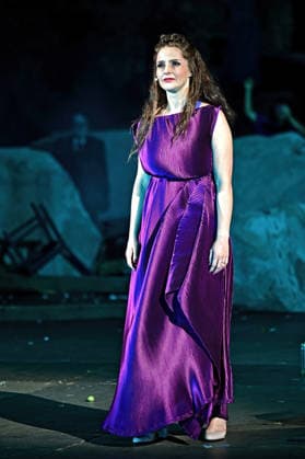 Bad Hersfelder Festspiele - Lysistrata . Schauspielerin Gioia Osthoff während der Fotoprobe zur Inszenierung Lysistrata im Rahmen der Bad Hersfelder Festspiele am 02.07.2026 in der Stiftsruine Bad Hersfeld. 20260702MWI132838 *** Bad Hersfeld Festival: Lysistrata—Actress Gioia Osthoff during the photo shoot for the production of Lysistrata as part of the Bad Hersfeld Festival on July 2, 2026, at the Stiftsruine in Bad Hersfeld 20260702MWI132838