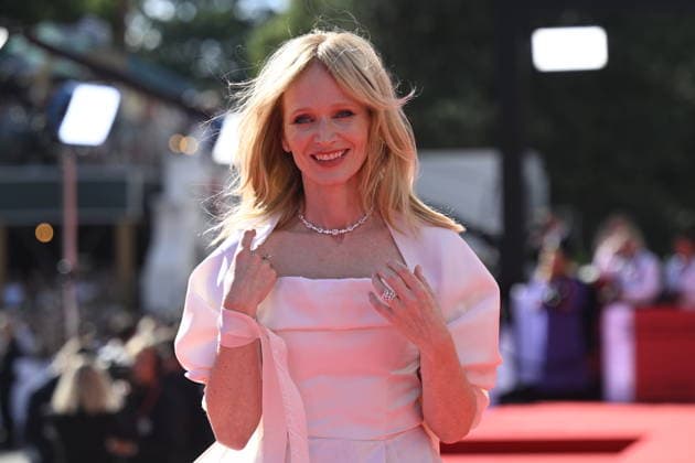Czech actress Anna (Ana) Geislerova arrives at the opening of the 60th Karlovy Vary International Film Festival, on June 3, 2026, in Karlovy Vary, Czech Republic. (CTKxPhoto KaterinaxSulova) CTKPhotoP2026070306503  CTKPhotoP2026070306503