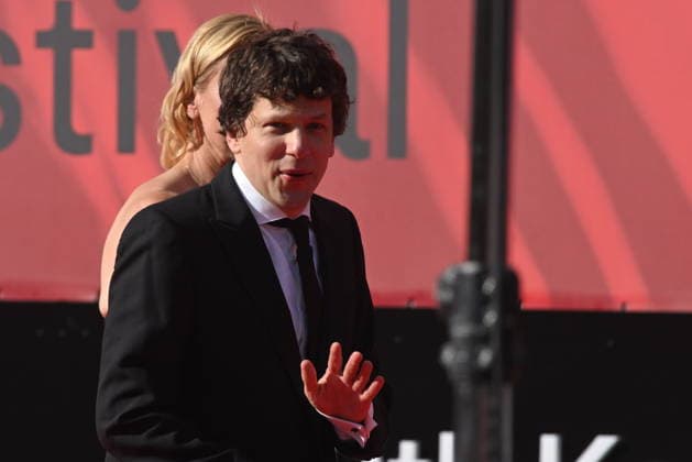 American actor Jesse Eisenberg arrives at the opening of the 60th Karlovy Vary International Film Festival, on June 3, 2026, in Karlovy Vary, Czech Republic. (CTKxPhoto SlavomirxKubes) CTKPhotoP2026070306755  CTKPhotoP2026070306755