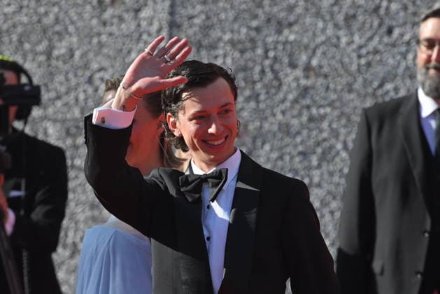 Czech actor Jan Cina arrives at the opening of the 60th Karlovy Vary International Film Festival, on June 3, 2026, in Karlovy Vary, Czech Republic. (CTKxPhoto SlavomirxKubes) CTKPhotoP2026070306778  CTKPhotoP2026070306778