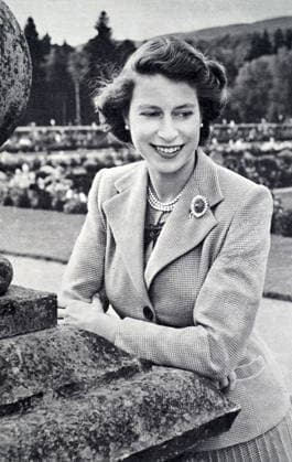 RECORD DATE NOT STATED Queen Elizabeth II at Balmoral in Scotland photograph taken by Studio Lisa, showing Queen Elizabeth II at Balmoral in Scotland 1953 Editorial use only. All other uses to be cleared with the copyright owner (World History Archive), in advance., WHA_171_0830.jpg, Queen Elizabeth II; Balmoral; Scotland; 1953; royal; monarch; British; history; vintage; portrait; outdoors; countryside; traditional; regal; elegant; Queen Elizabeth II young; Queen Elizabeth II 1950s; Queen Elizabeth II Balmoral; Queen Elizabeth II Scotland; Queen Elizabeth II vintage; Queen Elizabeth II portrait; Queen Elizabeth II royal; Queen Elizabeth II history; Queen Elizabeth II elegant; Queen Elizabeth II regal; Queen Elizabeth II countryside; Queen E Copyright: xx