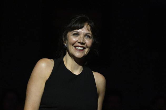 American director, screenwriter, and actress Maggie Gyllenhaal accepts the Festival President s Award at the opening of the 60th Karlovy Vary International Film Festival, on July 3, 2026. (CTKxPhoto KaterinaxSulova) CTKPhotoP2026070307593  CTKPhotoP2026070307593