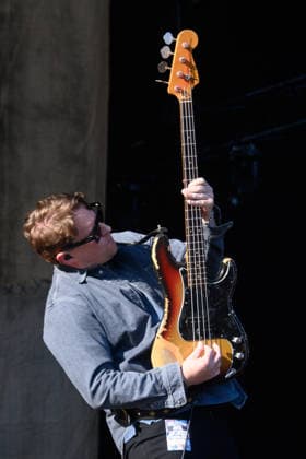 Editors Perform at Crystal Palace Park, London Bassist Russell Leetch of English rock band Editors performs at Crystal Palace Park in London, England, UK on Friday 3 July 2026., Credit:Justin Ng Avalon UK, England, London, Crystal Palace Park  Copyright: xJustinxNgx xAvalonx 1114192252