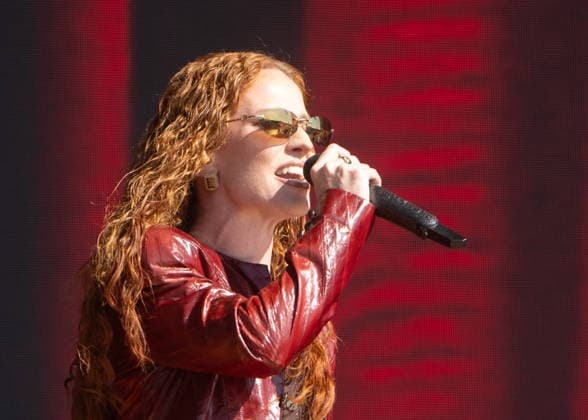 Jess Glynne performs during BST Hyde Park at Hyde Park in London, England. UK. Friday 3rd July 2026. Copyright: xJamesxWarrenx JESS GLYNNE - BST HYDE PARK5