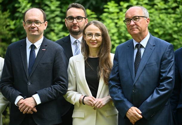 RECORD DATE NOT STATED 01.07.2026 WARSZAWA SEJM RP POSIEDZENIE SEJMU July 1, 2026 Warsaw – Sejm of the Republic of Poland – Sejm Session – Polish Parliament KONFERENCJA PRASOWA LEWICY N Z WLODZIMIERZ CZARZASTY AGNIESZKA DZIEMIANOWICZ BAK FOT DAMIAN BURZYKOWSKI NEWSPIX.PL NEWSPIX.PL --- newspix.pl 