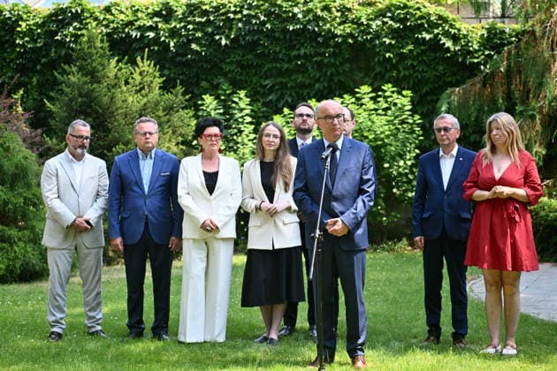 RECORD DATE NOT STATED 01.07.2026 WARSZAWA SEJM RP POSIEDZENIE SEJMU July 1, 2026 Warsaw – Sejm of the Republic of Poland – Sejm Session – Polish Parliament KONFERENCJA PRASOWA LEWICY FOT DAMIAN BURZYKOWSKI NEWSPIX.PL NEWSPIX.PL --- newspix.pl 