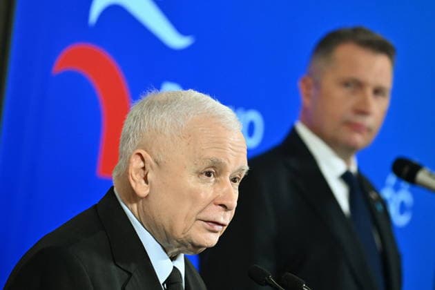 RECORD DATE NOT STATED 01.07.2026 WARSZAWA SEJM RP POSIEDZENIE SEJMU July 1, 2026 Warsaw – Sejm of the Republic of Poland – Sejm Session – Polish Parliament KONFERENCJA PRASOWA PISU N Z JAROSLAW KACZYNSKI PRZEMYSLAW CZARNEK FOT DAMIAN BURZYKOWSKI NEWSPIX.PL NEWSPIX.PL --- newspix.pl 