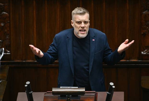 RECORD DATE NOT STATED 01.07.2026 WARSZAWA SEJM RP POSIEDZENIE SEJMU July 1, 2026 Warsaw – Sejm of the Republic of Poland – Sejm Session – Polish Parliament N Z ADRIAN ZANDBERG FOT DAMIAN BURZYKOWSKI NEWSPIX.PL NEWSPIX.PL --- newspix.pl 