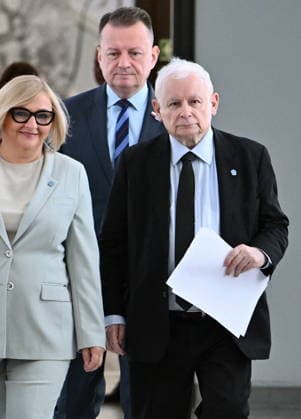 RECORD DATE NOT STATED 01.07.2026 WARSZAWA SEJM RP POSIEDZENIE SEJMU July 1, 2026 Warsaw – Sejm of the Republic of Poland – Sejm Session – Polish Parliament N Z BARBARA BARTUS MARIUSZ BLASZCZAK JAROSLAW KACZYNSKI FOT DAMIAN BURZYKOWSKI NEWSPIX.PL NEWSPIX.PL --- newspix.pl 