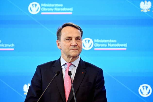 RECORD DATE NOT STATED 03.07.2026 WARSZAWA KONFERENCJA PRASOWA MINISTRA SPRAW ZAGRANICZNYCH I MINISTRA OBRONY NARODOWEJ July 3, 2026, Warsaw – Press conference by the Polish Minister of Foreign Affairs and the Polish Minister of National Defence N Z RADOSLAW SIKORSKI FOT DAMIAN BURZYKOWSKI NEWSPIX.PL NEWSPIX.PL --- newspix.pl 