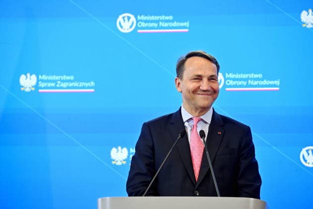 RECORD DATE NOT STATED 03.07.2026 WARSZAWA KONFERENCJA PRASOWA MINISTRA SPRAW ZAGRANICZNYCH I MINISTRA OBRONY NARODOWEJ July 3, 2026, Warsaw – Press conference by the Polish Minister of Foreign Affairs and the Polish Minister of National Defence N Z RADOSLAW SIKORSKI FOT DAMIAN BURZYKOWSKI NEWSPIX.PL NEWSPIX.PL --- newspix.pl 