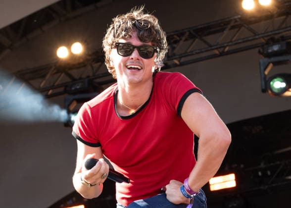 Bradley Simpson performs during BST Hyde Park at Hyde Park in London, England. UK. Friday 3rd July 2026. Copyright: xJamesxWarrenx BRADLEY SIMPSON - BST HYDE PARK18
