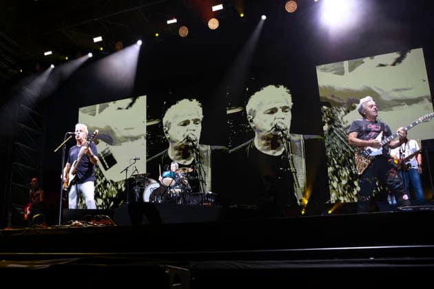 Hombres G at the Icónica Santalucía Sevilla Fest Photos from Hombres G’s concert at the Icónica Santalucía Sevilla Fest in Plaza de Espana on June 3, 2026, in Seville, Andalusia, Spain The band Hombres G at the Icónica Santalucía Sevilla Fest as part of their ‘Los Mejores Anos de Nuestra Vida 2026’ tour July 3, 2026 Rocí, Seville, Andalusia, Seville, Andalusia, Spain  Copyright: xRocioxRuzx 7641325