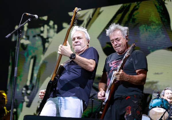 Hombres G at the Icónica Santalucía Sevilla Fest Photos from Hombres G’s concert at the Icónica Santalucía Sevilla Fest in Plaza de Espana on June 3, 2026, in Seville, Andalusia, Spain The band Hombres G at the Icónica Santalucía Sevilla Fest as part of their ‘Los Mejores Anos de Nuestra Vida 2026’ tour July 3, 2026 Rocí, Seville, Andalusia, Seville, Andalusia, Spain  Copyright: xRocioxRuzx 7641332