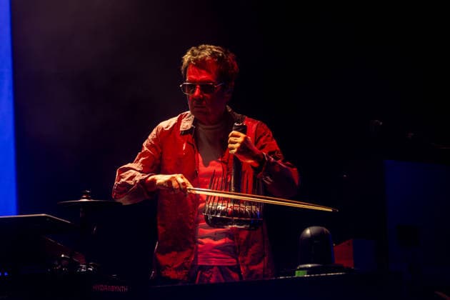 Jean Michel Jarre Concert at Noches del Botánico French electronic music composer and performer Jean Michel Jarre during a performance at the Noches del Botánico festival on July 3, 2026, in Madrid, Spain. This French artist, a pioneer of electronic music, is known for his songs Oxygène Part IV, Équinoxe Part IV, Magnetic Fields Part II, and Fourth Rendez-Vous, among others. Spain  Copyright: xRicardoxRubiox 7641489