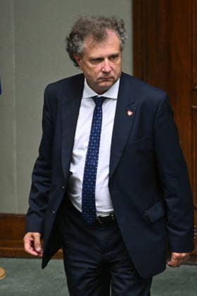 RECORD DATE NOT STATED 03.07.2026 WARSZAWA SEJM RP POSIEDZENIE SEJMU July 3, 2026 Warsaw – Sejm of the Republic of Poland – Sejm Session – Polish Parliament GLOSOWANIA N Z JACEK KARNOWSKI FOT DAMIAN BURZYKOWSKI NEWSPIXPL NEWSPIX.PL --- newspix.pl 