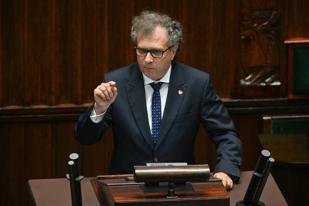 RECORD DATE NOT STATED 03.07.2026 WARSZAWA SEJM RP POSIEDZENIE SEJMU July 3, 2026 Warsaw – Sejm of the Republic of Poland – Sejm Session – Polish Parliament GLOSOWANIA N Z JACEK KARNOWSKI FOT DAMIAN BURZYKOWSKI NEWSPIXPL NEWSPIX.PL --- newspix.pl 