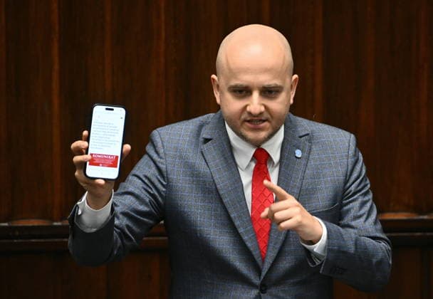 RECORD DATE NOT STATED 03.07.2026 WARSZAWA SEJM RP POSIEDZENIE SEJMU July 3, 2026 Warsaw – Sejm of the Republic of Poland – Sejm Session – Polish Parliament GLOSOWANIA N Z DARIUSZ MATECKI FOT DAMIAN BURZYKOWSKI NEWSPIXPL NEWSPIX.PL --- newspix.pl 