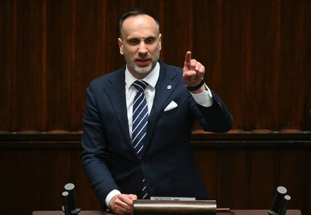 RECORD DATE NOT STATED 03.07.2026 WARSZAWA SEJM RP POSIEDZENIE SEJMU July 3, 2026 Warsaw – Sejm of the Republic of Poland – Sejm Session – Polish Parliament GLOSOWANIA N Z JANUSZ KOWALSKI FOT DAMIAN BURZYKOWSKI NEWSPIXPL NEWSPIX.PL --- newspix.pl 