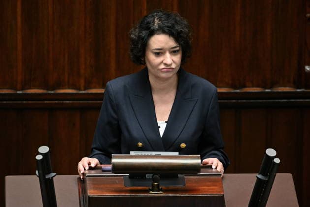 RECORD DATE NOT STATED 03.07.2026 WARSZAWA SEJM RP POSIEDZENIE SEJMU July 3, 2026 Warsaw – Sejm of the Republic of Poland – Sejm Session – Polish Parliament GLOSOWANIA FOT DAMIAN BURZYKOWSKI NEWSPIXPL NEWSPIX.PL --- newspix.pl 