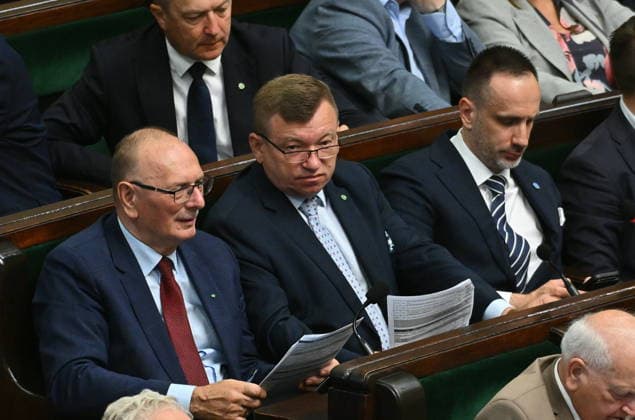 RECORD DATE NOT STATED 03.07.2026 WARSZAWA SEJM RP POSIEDZENIE SEJMU July 3, 2026 Warsaw – Sejm of the Republic of Poland – Sejm Session – Polish Parliament GLOSOWANIA N Z JAROSLAW RZEPA JANUSZ KOWALSKI FOT DAMIAN BURZYKOWSKI NEWSPIXPL NEWSPIX.PL --- newspix.pl 
