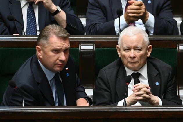 RECORD DATE NOT STATED 03.07.2026 WARSZAWA SEJM RP POSIEDZENIE SEJMU July 3, 2026 Warsaw – Sejm of the Republic of Poland – Sejm Session – Polish Parliament GLOSOWANIA N Z PRZEMYSLAW CZARNEK FOT DAMIAN BURZYKOWSKI NEWSPIXPL NEWSPIX.PL --- newspix.pl 