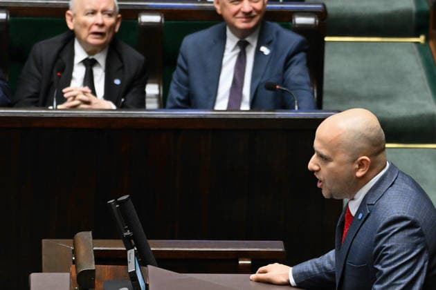 RECORD DATE NOT STATED 03.07.2026 WARSZAWA SEJM RP POSIEDZENIE SEJMU July 3, 2026 Warsaw – Sejm of the Republic of Poland – Sejm Session – Polish Parliament GLOSOWANIA N Z DARIUSZ MATECKI JAROSLAW KACZYNSKI MARIUSZ BLASZCZAK FOT DAMIAN BURZYKOWSKI NEWSPIXPL NEWSPIX.PL --- newspix.pl 