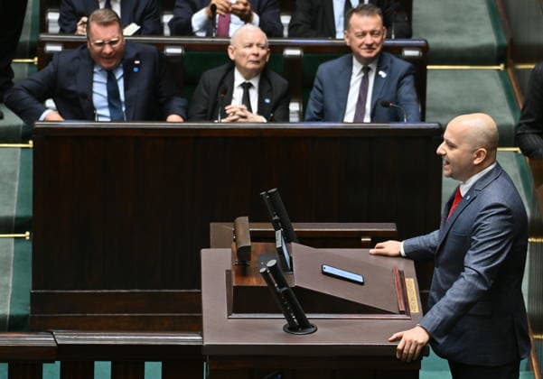 RECORD DATE NOT STATED 03.07.2026 WARSZAWA SEJM RP POSIEDZENIE SEJMU July 3, 2026 Warsaw – Sejm of the Republic of Poland – Sejm Session – Polish Parliament GLOSOWANIA N Z DARIUSZ MATECKI PRZEMYSLAW CZARNEK JAROSLAW KACZYNSKI MARIUSZ BLASZCZAK FOT DAMIAN BURZYKOWSKI NEWSPIXPL NEWSPIX.PL --- newspix.pl 