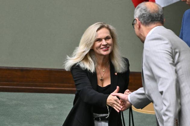 RECORD DATE NOT STATED 03.07.2026 WARSZAWA SEJM RP POSIEDZENIE SEJMU July 3, 2026 Warsaw – Sejm of the Republic of Poland – Sejm Session – Polish Parliament GLOSOWANIA N Z BARBARA NOWACKA FOT DAMIAN BURZYKOWSKI NEWSPIXPL NEWSPIX.PL --- newspix.pl 
