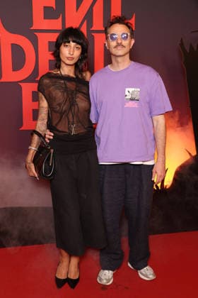 Evil Dead Burn Premiere - Paris Jean-Toussaint Bernard and his girlfriend attends the Evil Dead Burn Paris Premiere at Grand Rex on July 03, 2026 in Paris, France. Photo by Jerome Domine ABACAPRESS.COM Paris France  Copyright: xDominexJerome ABACAx