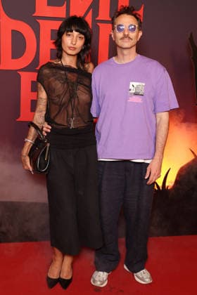 Evil Dead Burn Premiere - Paris Jean-Toussaint Bernard and his girlfriend attends the Evil Dead Burn Paris Premiere at Grand Rex on July 03, 2026 in Paris, France. Photo by Jerome Domine ABACAPRESS.COM Paris France  Copyright: xDominexJerome ABACAx
