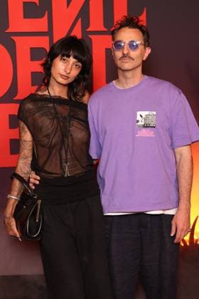 Evil Dead Burn Premiere - Paris Jean-Toussaint Bernard and his girlfriend attends the Evil Dead Burn Paris Premiere at Grand Rex on July 03, 2026 in Paris, France. Photo by Jerome Domine ABACAPRESS.COM Paris France  Copyright: xDominexJerome ABACAx
