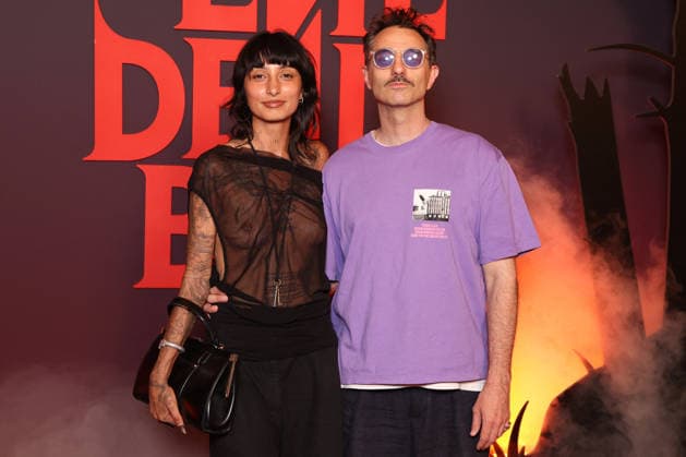 Evil Dead Burn Premiere - Paris Jean-Toussaint Bernard and his girlfriend attends the Evil Dead Burn Paris Premiere at Grand Rex on July 03, 2026 in Paris, France. Photo by Jerome Domine ABACAPRESS.COM Paris France  Copyright: xDominexJerome ABACAx
