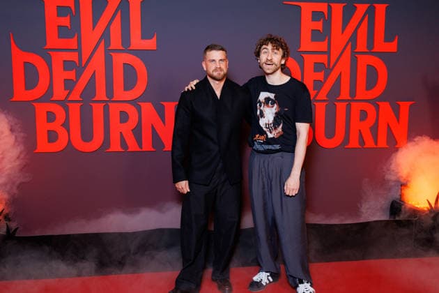 Evil Dead: Burn premiere at the Grand Rex theater; celebrities arrive on the red carpet; Sébastien Vanicek and Florent Bernard; 457887; July 3, 2026  Copyright: xSebastienxFremontx xStarfacex STAR_457887_073