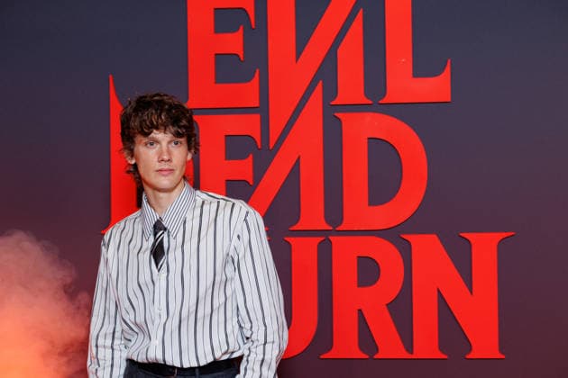 Evil Dead: Burn Premiere at the Grand Rex Theater; Celebrities Arrive on the Red Carpet; Hunter Doohan 457887 July 3, 2026  Copyright: xSebastienxFremontx xStarfacex STAR_457887_074